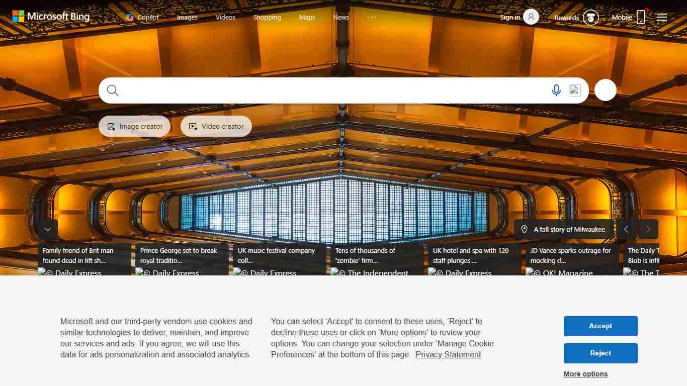 Search - Microsoft Bing